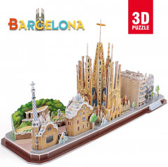 Пазл 3D «Барселона» - Фото 9