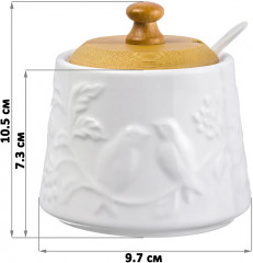 Набор сахарниц «Птички на ветке» - Фото 2