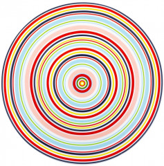 Набор тарелок  «Яркие линии» - Фото 2