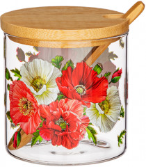 Набор емкостей для хранения сыпучих продуктов с крышками - Фото 2