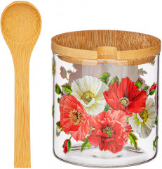 Набор емкостей для хранения сыпучих продуктов с крышками - Фото 3