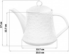 Чайник «Снежинки» - Фото 1