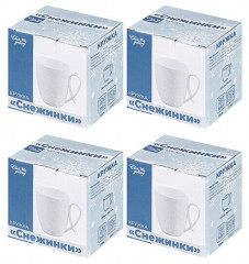 Набор кружек «Снежинки» - Фото 4