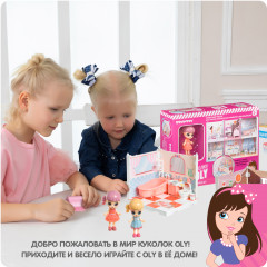 Набор игровой «Кукольный уголок. Комнатка Oly. Ванная комната» - Фото 9