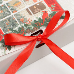 Коробка подарочная двухсторонняя «Новогоднее окно» - Фото 3