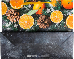 Пакет ламинированный горизонтальный «Мандарины» - Фото 3