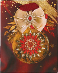 Пакет ламинированный вертикальный «Золотой шар» - Фото 2