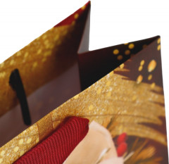 Пакет ламинированный вертикальный «Золотой шар» - Фото 4