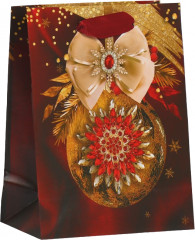 Пакет ламинированный вертикальный «Золотой шар» - Фото 5