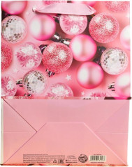 Пакет ламинированный вертикальный  «Розовые шарики» - Фото 3
