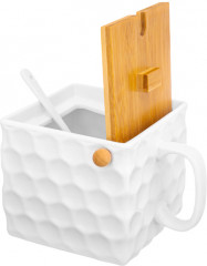 Банка для хранения с ложкой «Соты» - Фото 2