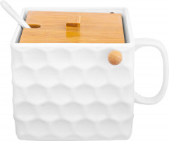 Банка для хранения с ложкой «Соты» - Фото 5