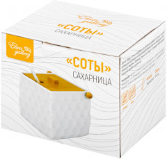 Банка для хранения с ложкой «Соты» - Фото 6