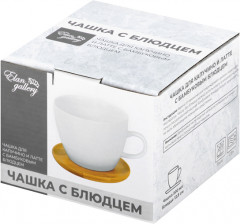 Чашка кофейная с подставкой «Снежная королева» - Фото 5