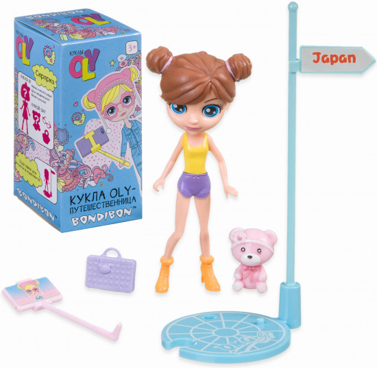 Игрушка-сюрприз «Куколка-путешественница»