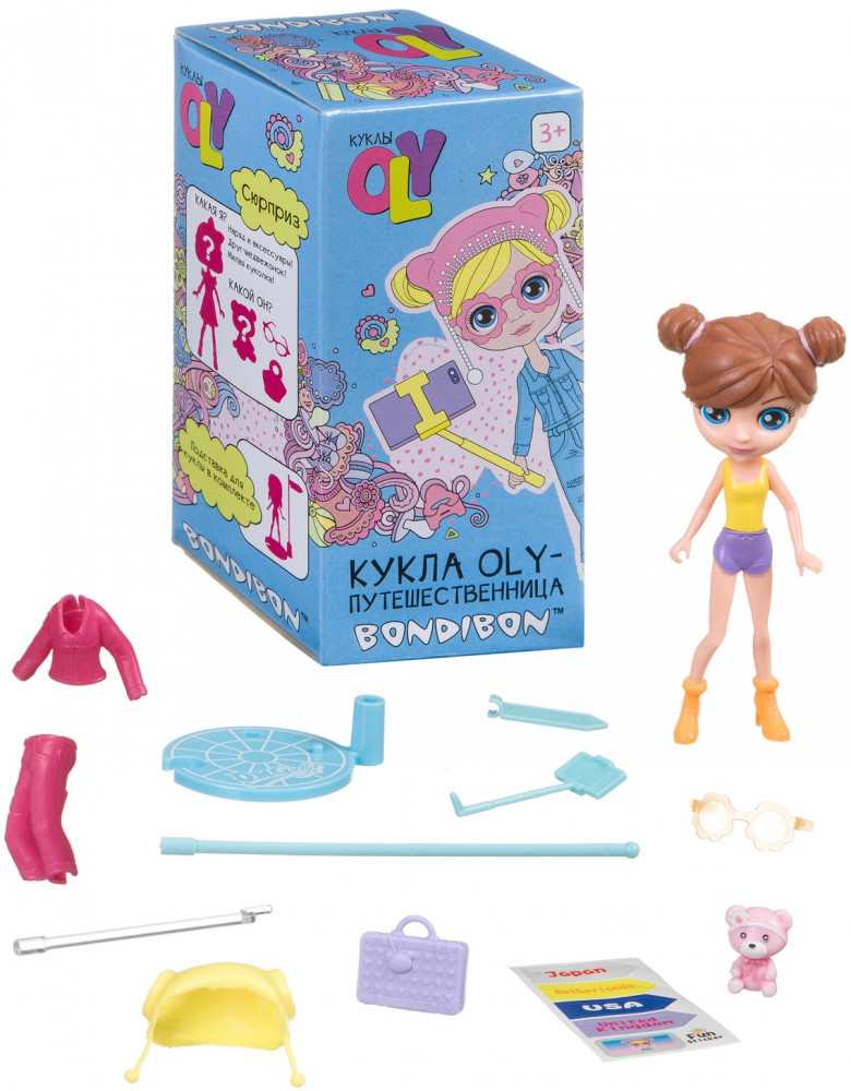 Игрушка-сюрприз «Куколка-путешественница» | Куклы OLY | Bondibon | Фото 9