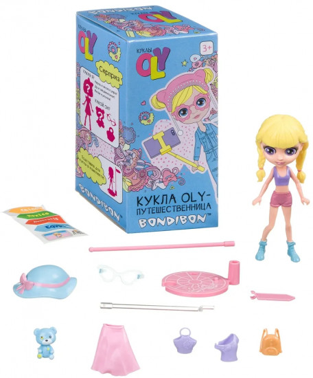 Игрушка-сюрприз «Куколка-путешественница»