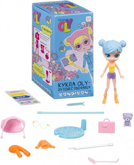Игрушка-сюрприз «Куколка-путешественница»