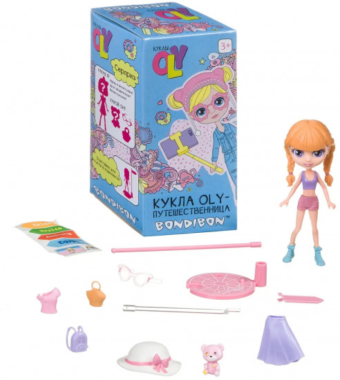 Игрушка-сюрприз «Куколка-путешественница»