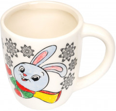 Кружка-раскраска «Зайчик» - Фото 7