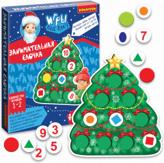 Игра настольная «Занимательная ёлочка» - Фото 1