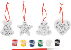 Набор для росписи «Ёлочные украшения» - Фото 1