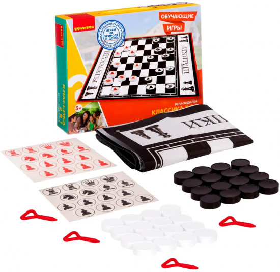 Игра настольная «Классика 2 в 1»
