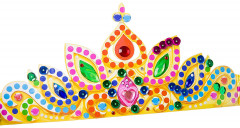 Набор для творчества «Новогодняя тиара принцессы с пайетками и стразами» - Фото 1