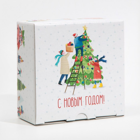 Коробка складная «Город»