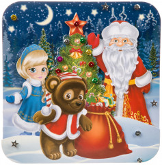 Набор для творчества «Дед мороз. Снегурочка. Мишка» - Фото 12