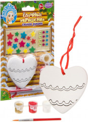 Набор для творчества «Ёлочные украшения. Сердечко» - Фото 2