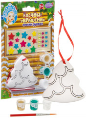 Набор для творчества «Ёлочные украшения. Ёлочка» - Фото 3
