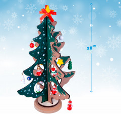 Набор для творчества «Новогодняя ёлочка-раскраска» - Фото 6