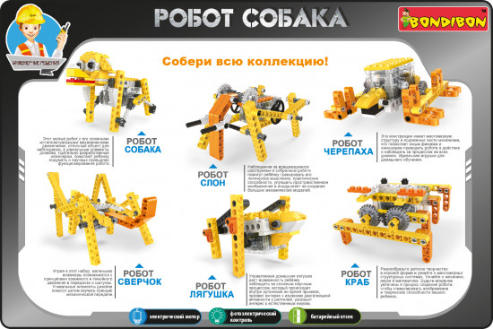 Конструктор «Робот черепаха»