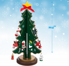 Набор для творчества «Деревянная ёлочка 3D с игрушками» - Фото 4