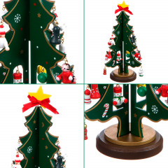 Набор для творчества «Деревянная ёлочка 3D с игрушками» - Фото 10
