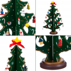 Набор для творчества «Деревянная ёлочка 3D с игрушками» - Фото 10