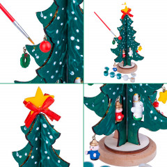 Набор для творчества «Новогодняя ёлочка-раскраска» - Фото 10