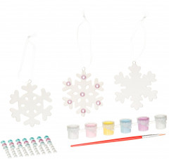 Набор для творчества «Ёлочные украшения с бусинами» - Фото 2