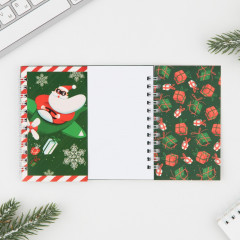 Блокнот двойной «Новый год к нам мчится!» - Фото 3