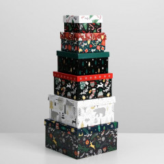 Набор коробок подарочных «С Новым годом» - Фото 1