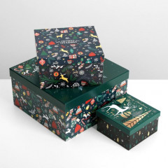 Набор коробок подарочных «С Новым годом» - Фото 4