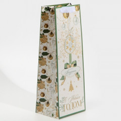 Пакет под бутылку «Счастливого праздника» - Фото 1