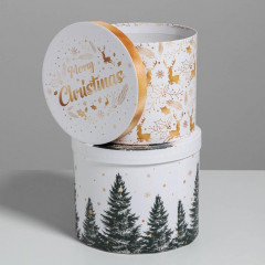 Набор коробок подарочных «Белое золото» - Фото 2