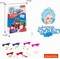 Набор для творчества «Ёлочные украшения из фетра. Лошадки» - Фото 4