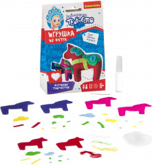 Набор для творчества «Ёлочные украшения из фетра. Лошадки» - Фото 11