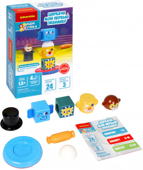 Игра логическая «Циркачи. Мой первый эквилибр»