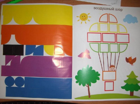Книжка с наклейками: Сложи мозаику