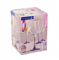 Фужер для вина Blue Violin, 250 мл (4 шт) - Фото 1