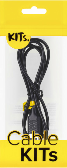 Кабель интерфейсный KITs USB-A Lightning